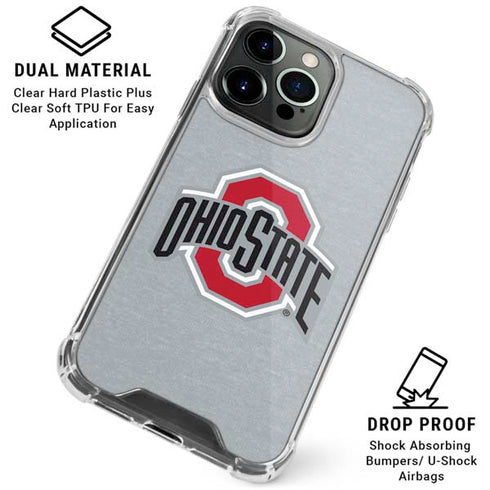 Ohio State University OSU Logo iPhone 16 Pro Clear Case